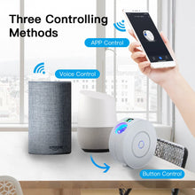 Load image into Gallery viewer, WiFi Tuya Smart Star Projector Galaxy Laser Starry Sky Projector Waving Night Light Colorful APP Wireless Control Alexa Google