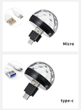 Load image into Gallery viewer, Laser Galaxy Projector лазерный проектор USB Light Romantic Car Roof Star Light Interior For Home