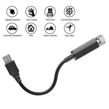 Load image into Gallery viewer, Car Roof Star Light Interior USB LED Starry Lights Atmosphere Projector Decoration Night Home Decor Galaxy Light Car Accessories