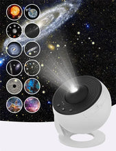 Load image into Gallery viewer, Starry Sky Night Light Galaxy Projector 360°Rotate Planetarium Lamp For Bedroom Valentines Day Gift Wedding Send 13 Sets Of Film