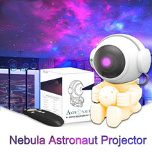 Load image into Gallery viewer, Galaxy Projector Night Light Astronaut Space Projector Ceiling Projector Lamp Ambient Light For Boys Girls Kids Room Decoration