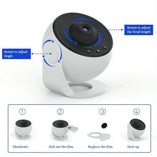 Load image into Gallery viewer, New Star Projector Galaxy Light 13 in 1 Planetarium 360° Rotating Aurora Night Light Lamp for Bedroom Starry Sky Kids Adult Gift