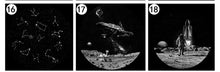 Load image into Gallery viewer, (Excluding projectors machine) LED UFO Galaxy Star Projector Projection Films Photo Galaxy Starry Sky Projector Lamp Slides