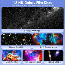 Load image into Gallery viewer, Starry Sky Night Light Galaxy Projector 360°Rotate Planetarium Lamp For Bedroom Valentines Day Gift Wedding Send 13 Sets Of Film