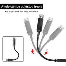 Load image into Gallery viewer, Car Roof Star Light Interior USB LED Starry Lights Atmosphere Projector Decoration Night Home Decor Galaxy Light Car Accessories