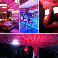 Load image into Gallery viewer, Car Roof Star Light Interior USB LED Starry Lights Atmosphere Projector Decoration Night Home Decor Galaxy Light Car Accessories