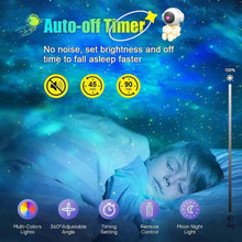 Load image into Gallery viewer, Galaxy Projector Night Light Astronaut Space Projector Ceiling Projector Lamp Ambient Light For Boys Girls Kids Room Decoration