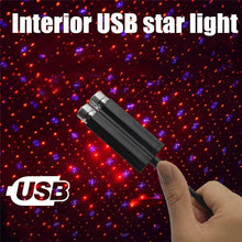 Load image into Gallery viewer, Car Roof Star Light Interior USB LED Starry Lights Atmosphere Projector Decoration Night Home Decor Galaxy Light Car Accessories