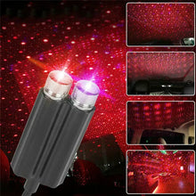 Load image into Gallery viewer, Car Roof Star Light Interior USB LED Starry Lights Atmosphere Projector Decoration Night Home Decor Galaxy Light Car Accessories