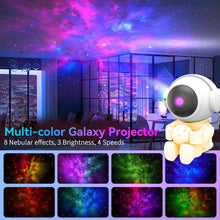Load image into Gallery viewer, Galaxy Projector Night Light Astronaut Space Projector Ceiling Projector Lamp Ambient Light For Boys Girls Kids Room Decoration