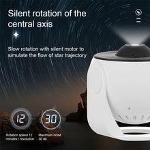 Load image into Gallery viewer, 12 in 1 Night Light Galaxy Projector Starry Sky Projector 360° Rotate Planetarium Projection Lamp For Kids Bedroom Party Decor