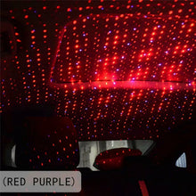 Load image into Gallery viewer, Car Roof Star Light Interior USB LED Starry Lights Atmosphere Projector Decoration Night Home Decor Galaxy Light Car Accessories