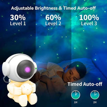 Load image into Gallery viewer, Galaxy Projector Night Light Astronaut Space Projector Ceiling Projector Lamp Ambient Light For Boys Girls Kids Room Decoration