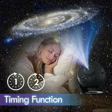 Load image into Gallery viewer, Starry Sky Night Light Galaxy Projector 360°Rotate Planetarium Lamp For Bedroom Valentines Day Gift Wedding Send 13 Sets Of Film